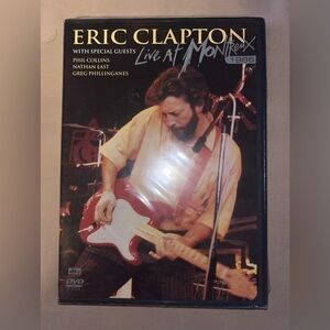 Eric Clapton DVD Live At Montreux Jazz Festival VINTAGE 1986 - BRAND NEW SEALED